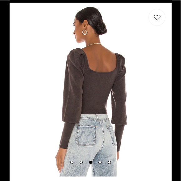 REVOLVE Ayla cut out knit top sweater XS - Picture 2 of 7